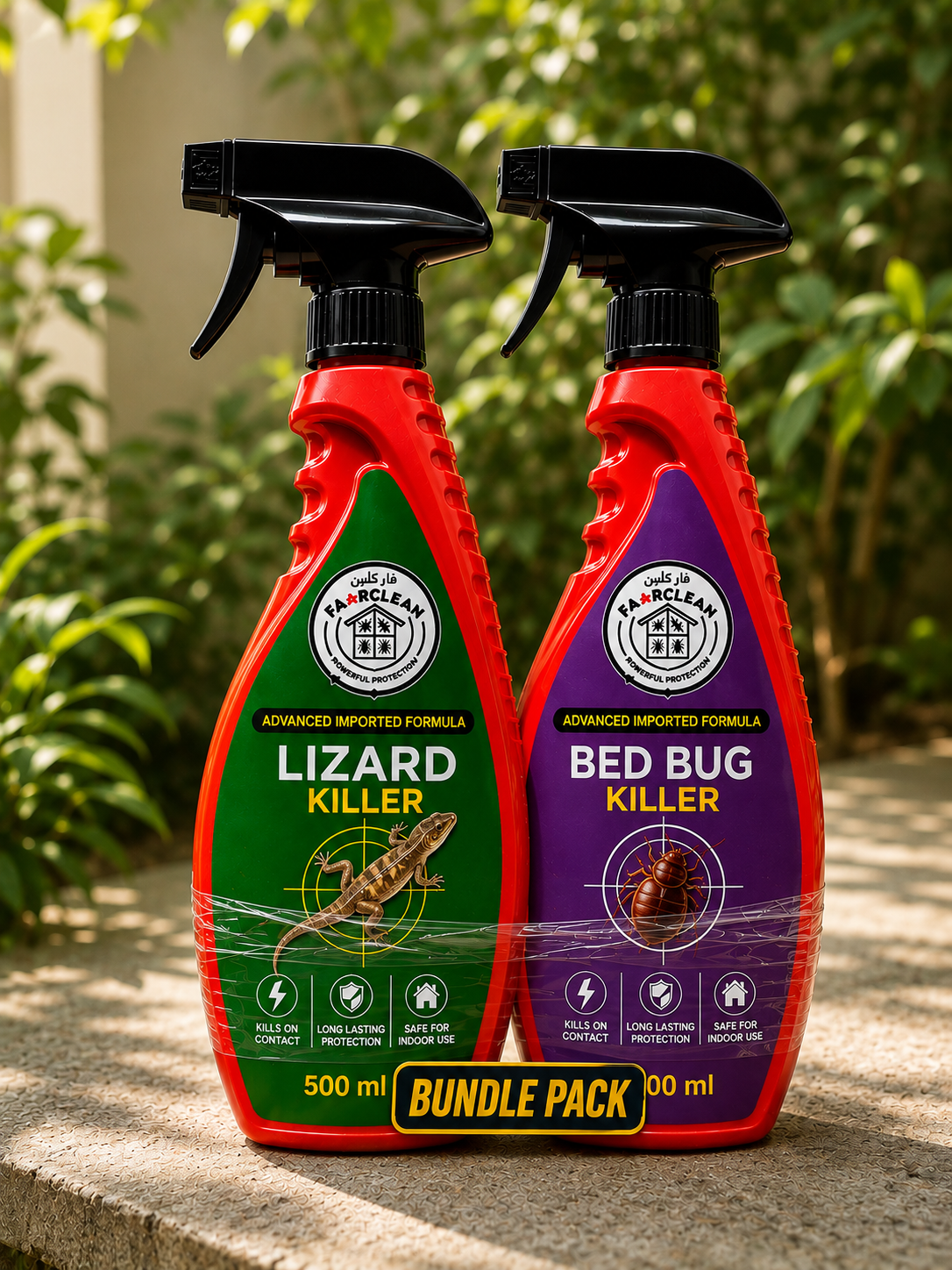 FaarClean Home Protection Duo (Lizard + Bed Bug)
